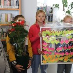 Tydzień Bibliotek - życzenia od klas II